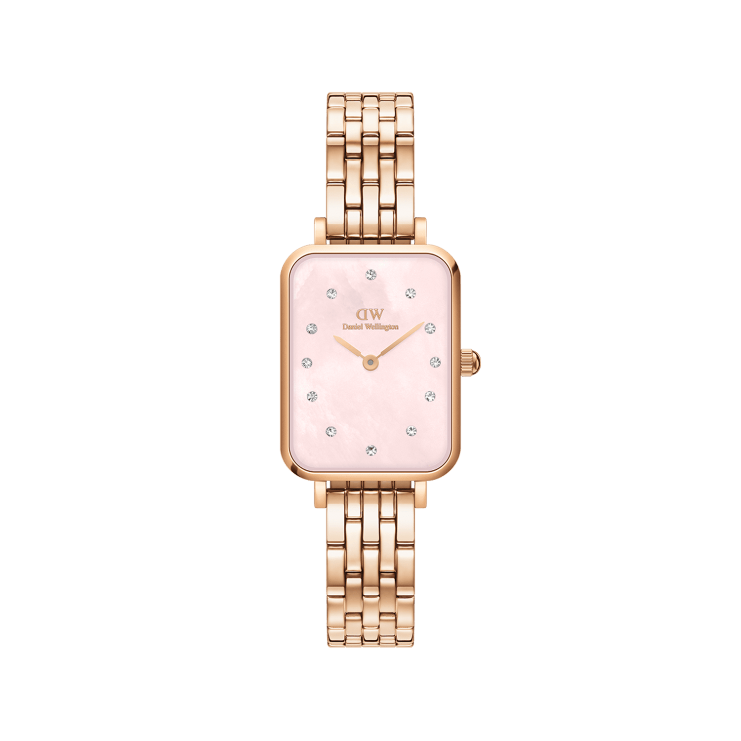 Daniel Wellington Quadro Lumine 5-Link Melrose 20X26 Watch DW00100621