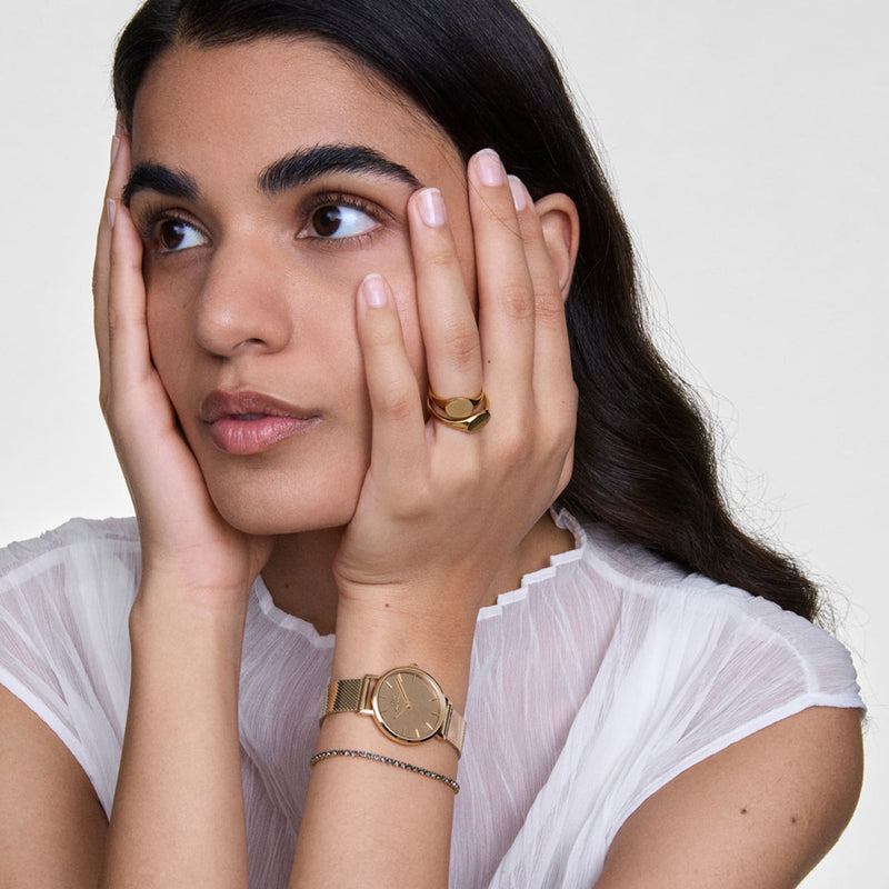 Daniel Wellington Classic Mini Signet Gold Ring