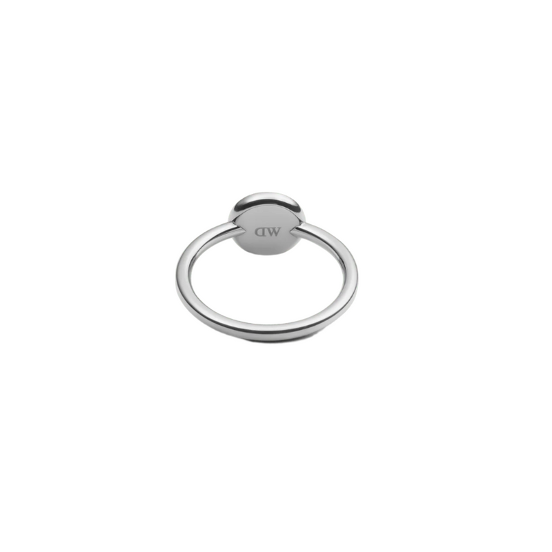 Daniel Wellington Audrey Red Agathe Silver Ring