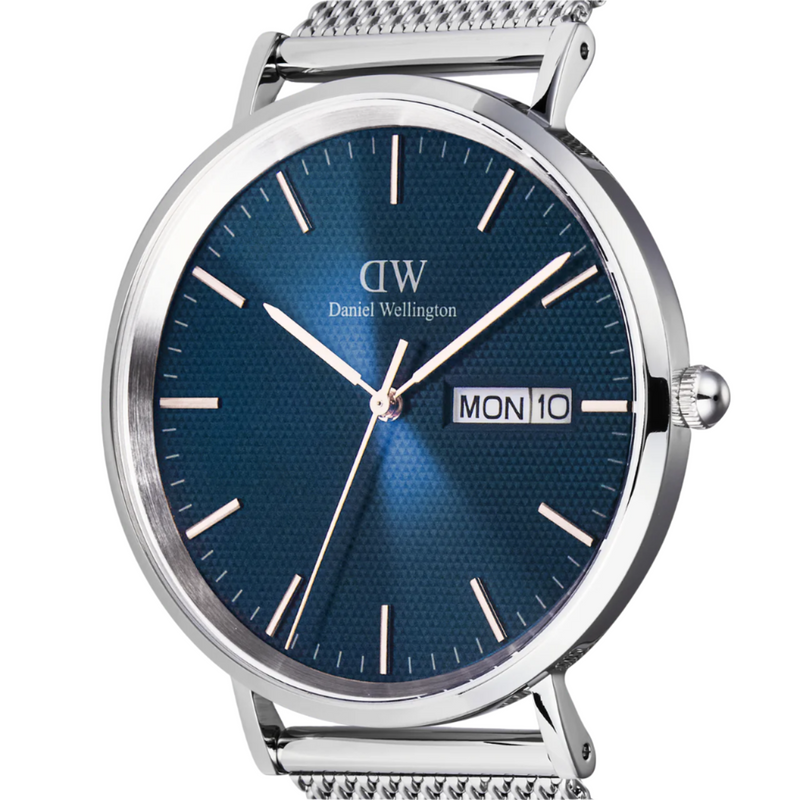Daniel Wellington Classic Sterling Arctic Blue Dial Watch DW00100833