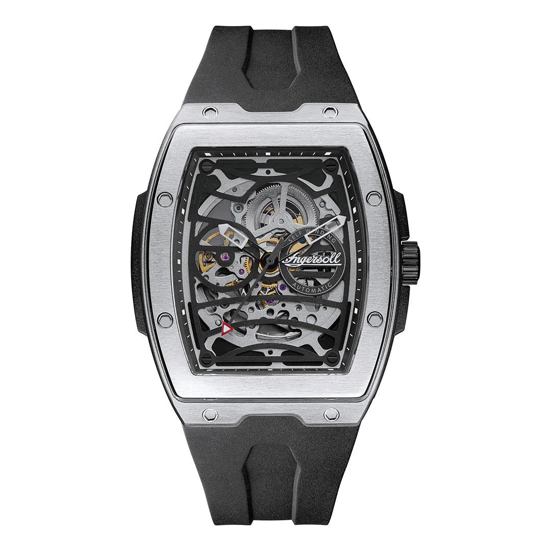 Ingersoll The Challenger Automatic Silver and Black Watch
