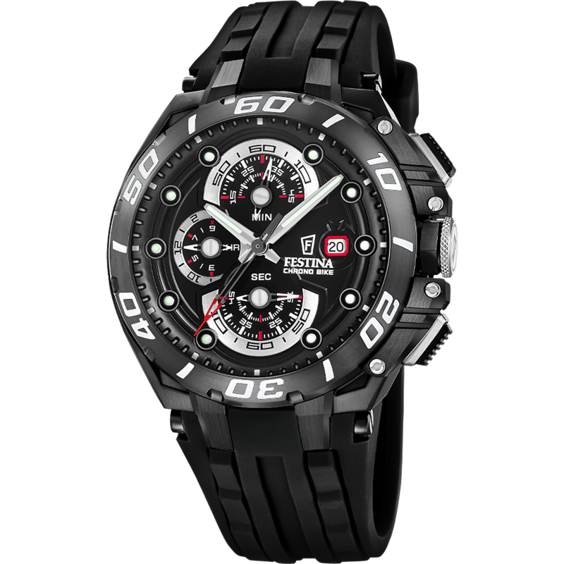 Festina Special Edition Black Dial Stainless Steel Men's Watch F20756/1