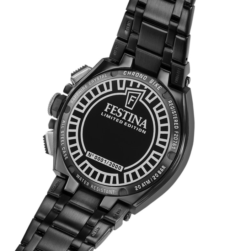 Festina Limited Edition Black Dial Stainless Steel Men's Watch F20761/1