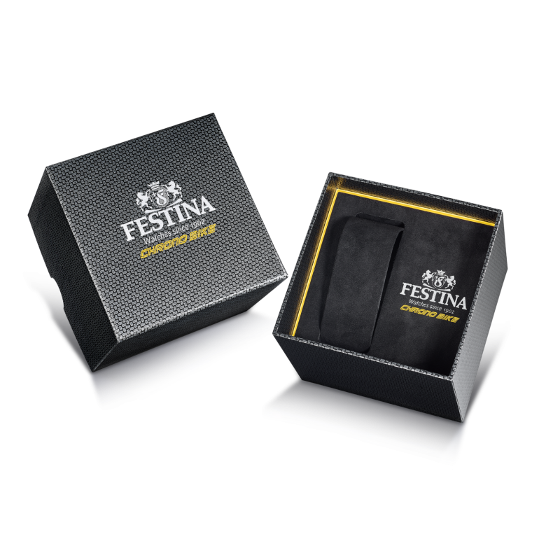 Festina ChronoBike White Dial Blue Rubber Strap Men's Watch F20755/1