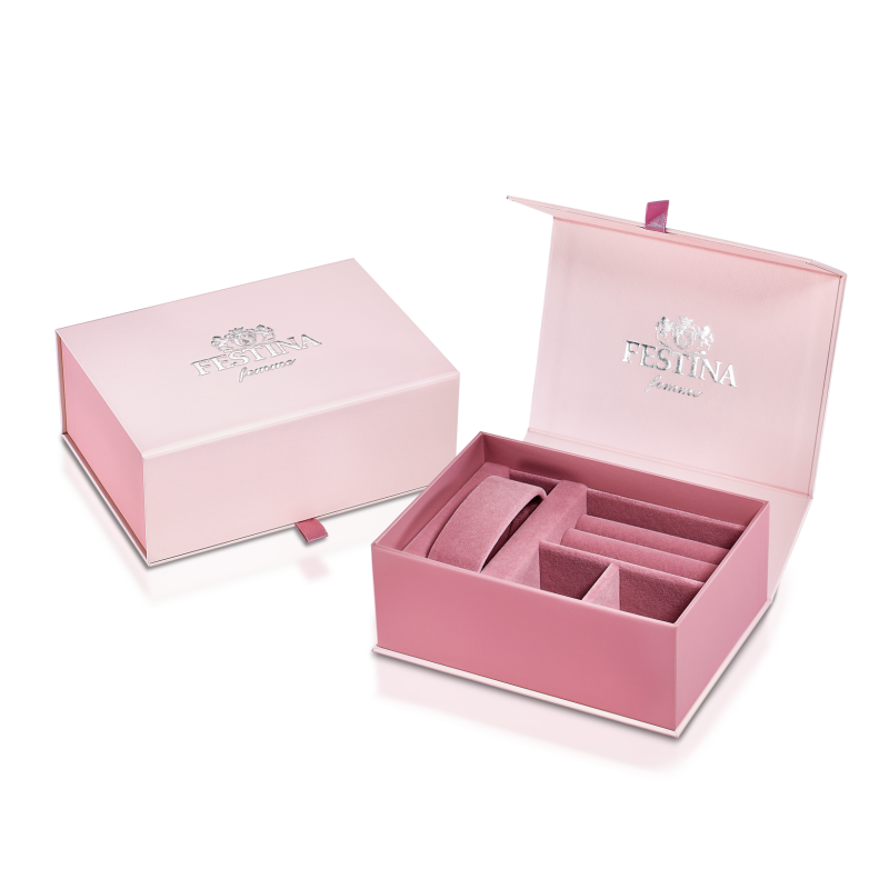 Festina Mademoiselle Gold Dial Stainless Steel Women's Watch F20786/2