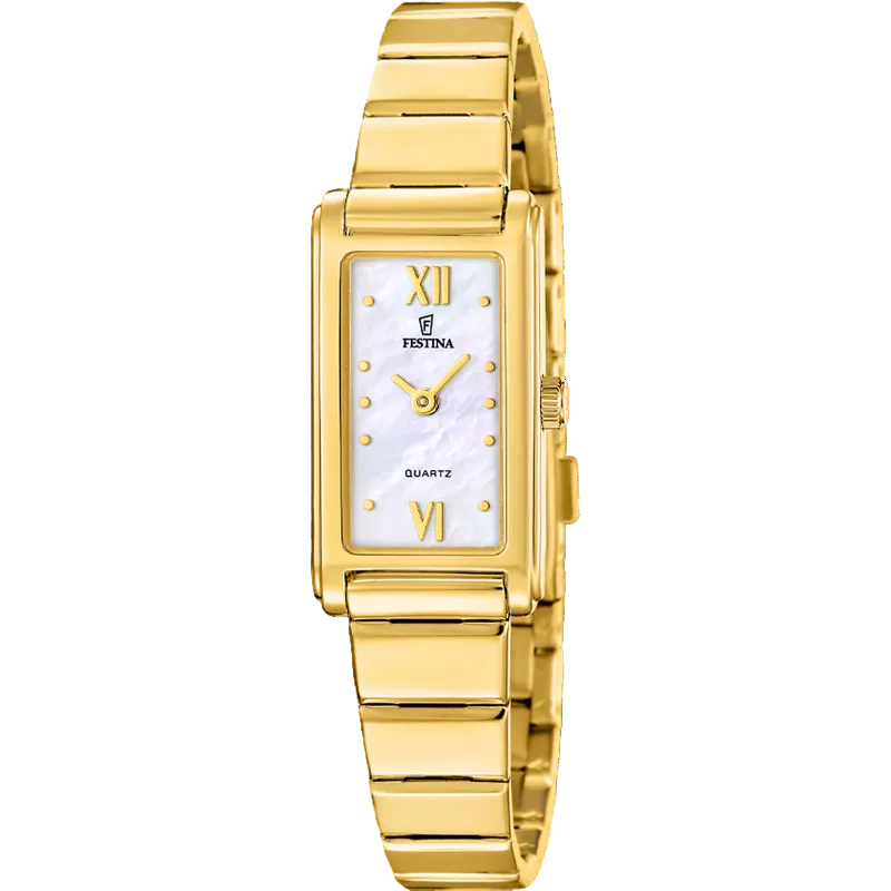 Festina Multicolour Dial Gold Stainless Steel Women's Watch F20768/1
