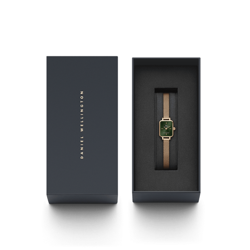 Daniel Wellington Quadro Mini 15.4X18.2 Merose Emerald Watch DW00100648