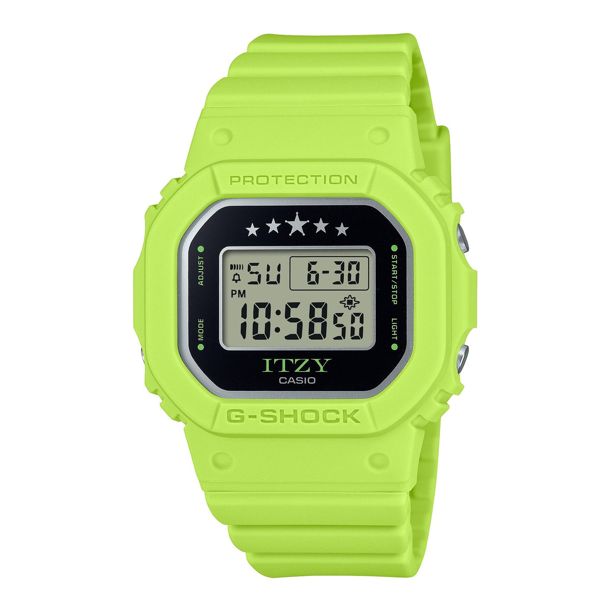 G-Shock ITZY Green Resin Band Watch GMDS5610IT-3D