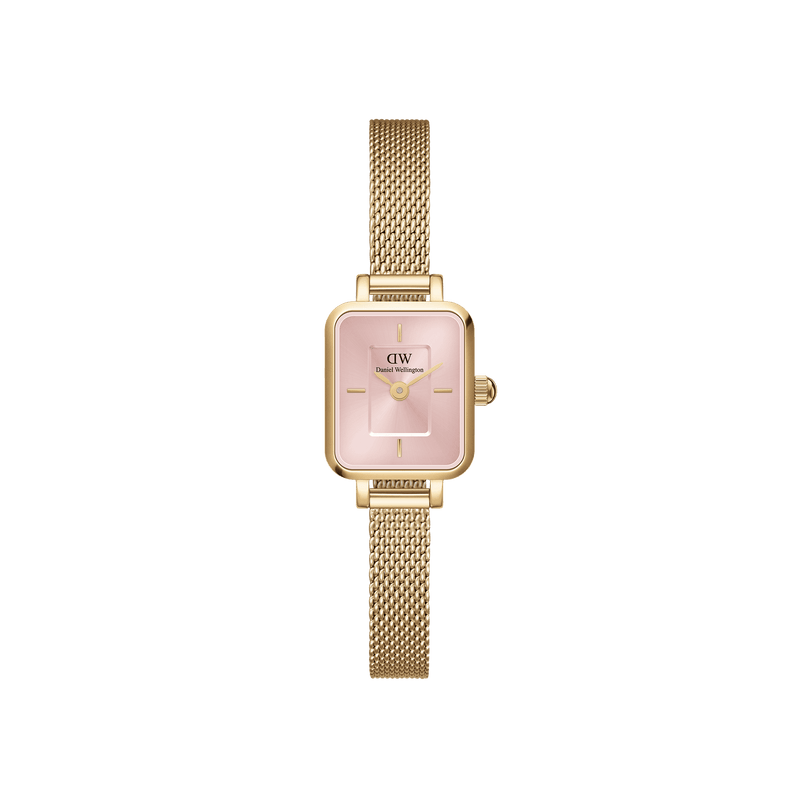 Daniel Wellington Quadro Mini 15.4X18.2 Evergold Blush Watch DW00100655