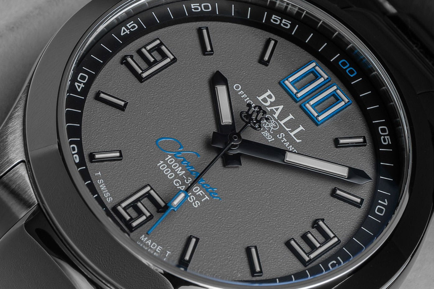Ball Engineer III 00BLU Limited Edition Men's Watch NM9026C-S45C-GY