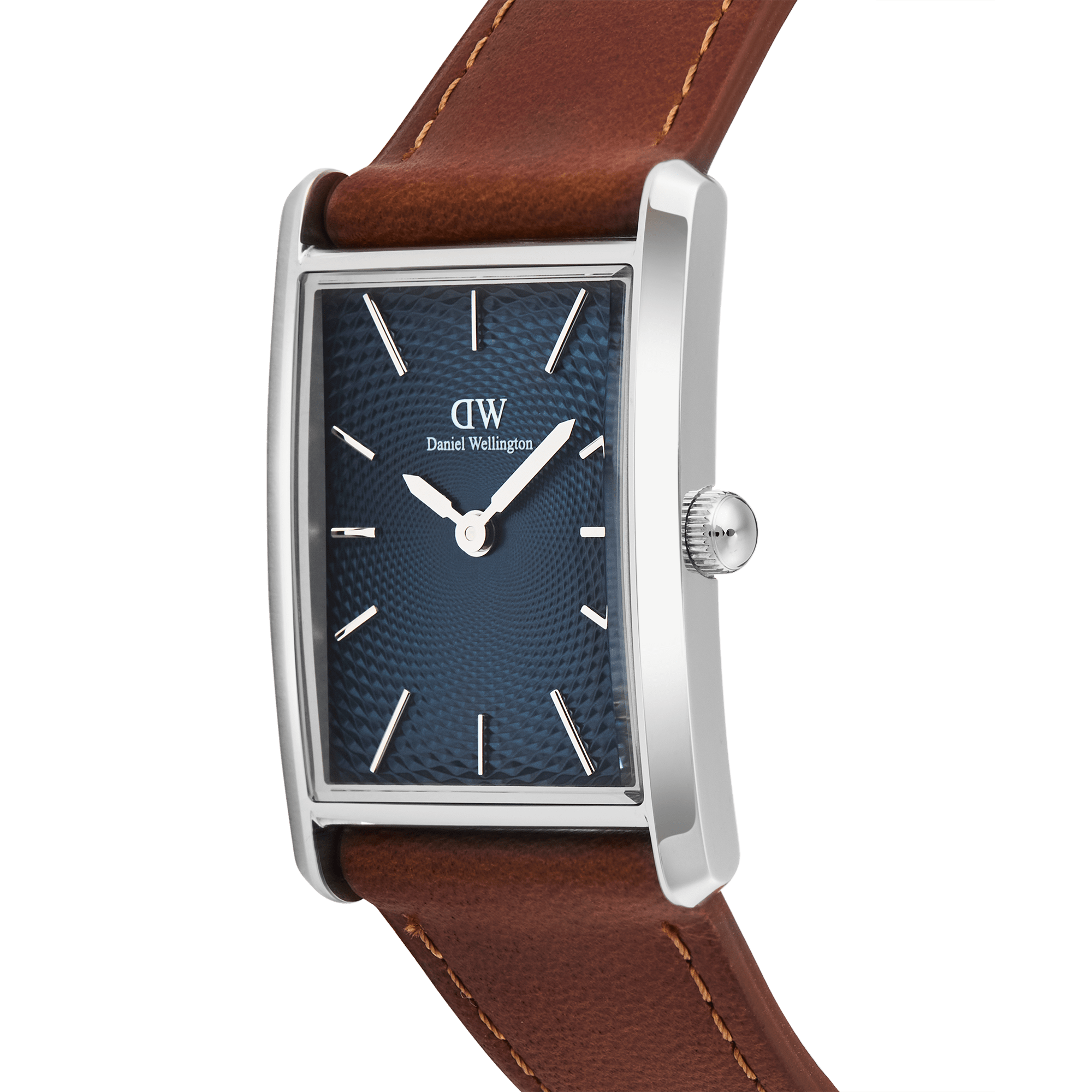Daniel Wellington Bound Light Brown Arctic Guilloché Silver DW00100900