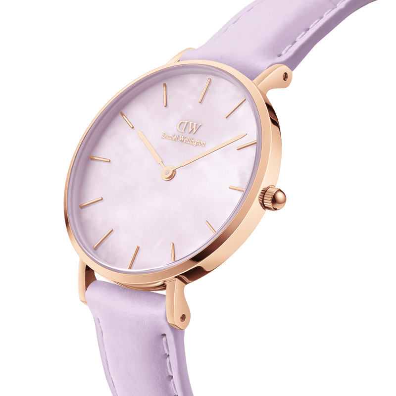 Daniel Wellington Petite Lavender Mother of Pearl Dial Watch DW00100634