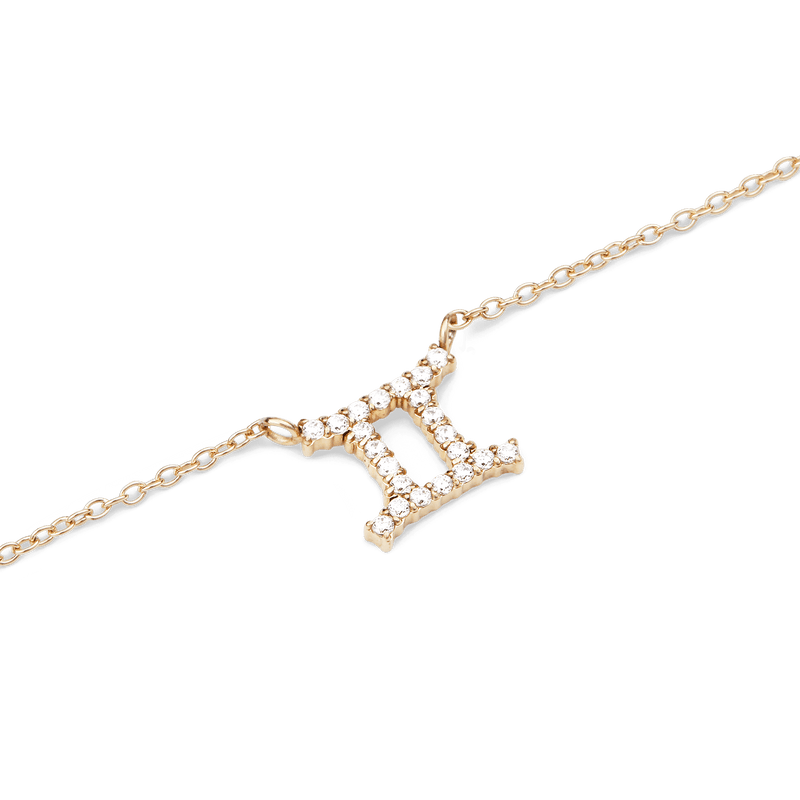 Daniel Wellington Zodiac Crystal Necklace Gold