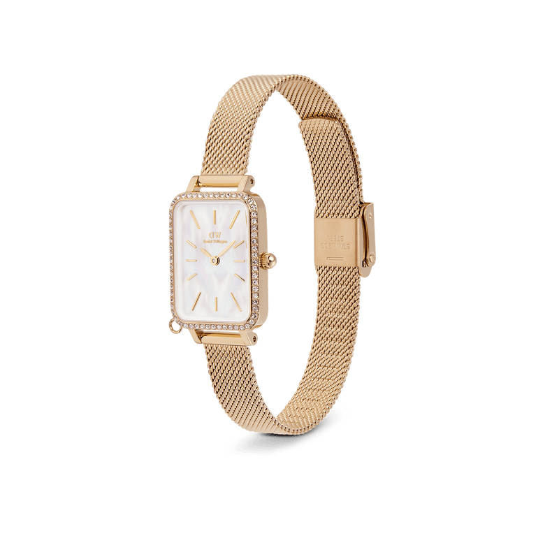 Daniel Wellington Quadro Crystal Zodiac Evergold Watch