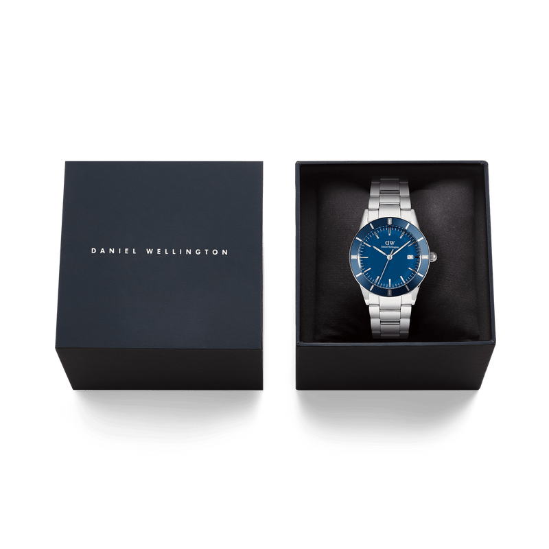 Daniel Wellington Iconic Paradigma Enamel Blue Dial Watch DW00100820