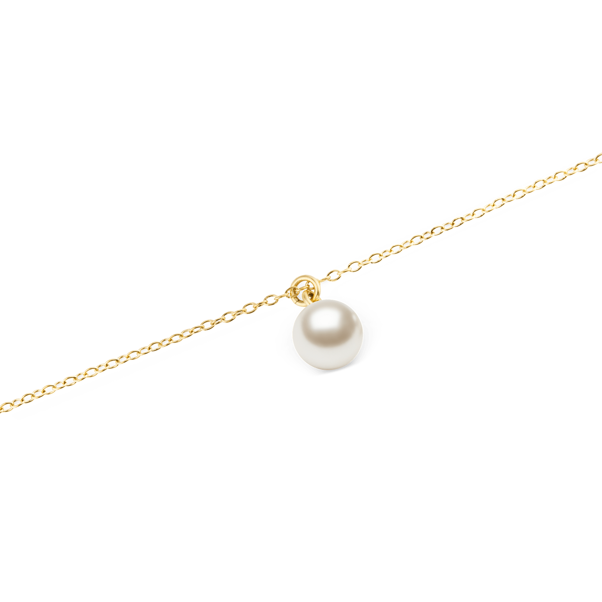 Daniel Wellington Pearl Necklace Gold