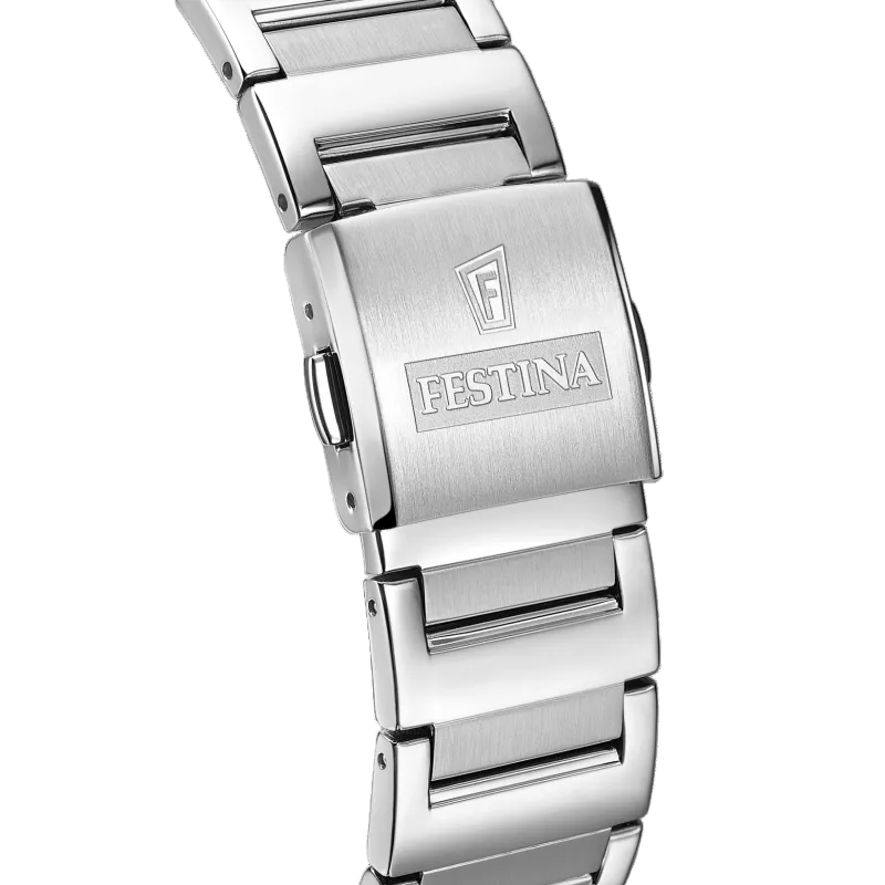 Festina Blue Dial Stainless Steel Men's Watch F20677/3
