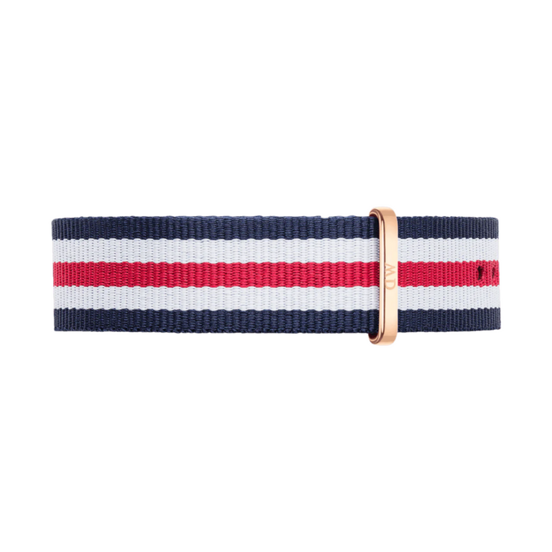 Daniel Wellington Classic 20mm Canterbury Rose Gold Watch Band DW00200002