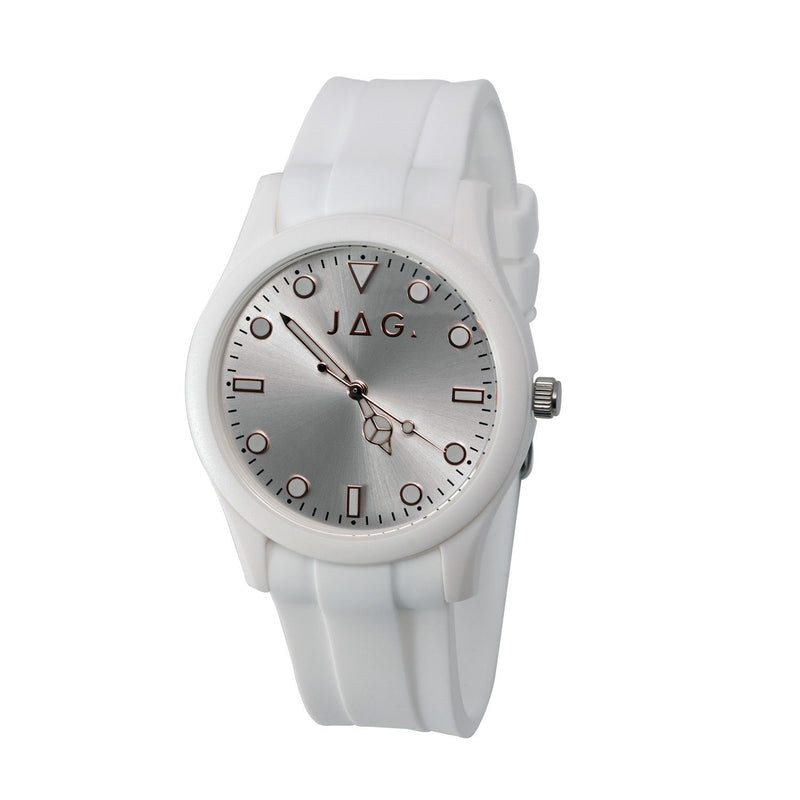 Jag Coogee White Dial 38.5mm Watch J2753