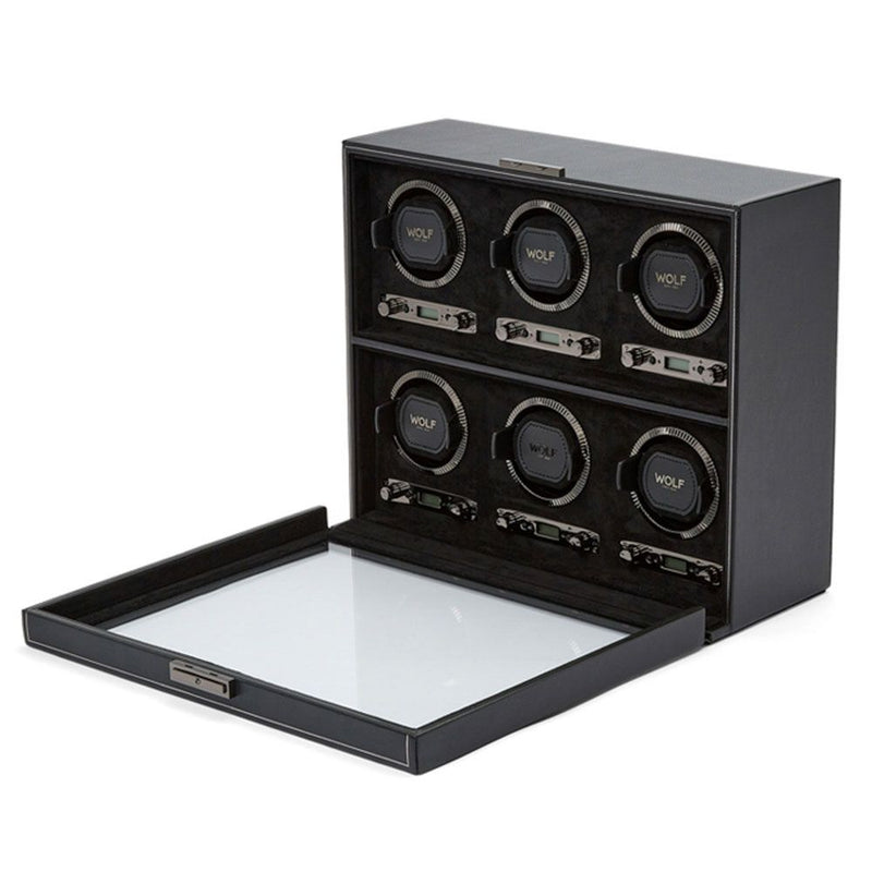 Wolf British Racing 6 Piece Watch Winder 792402