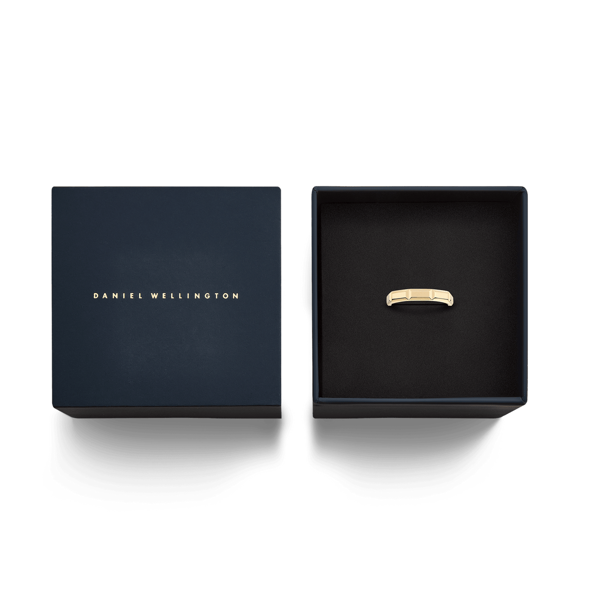 Daniel Wellington Bric Ring Icon Silver in recycled stainless steel