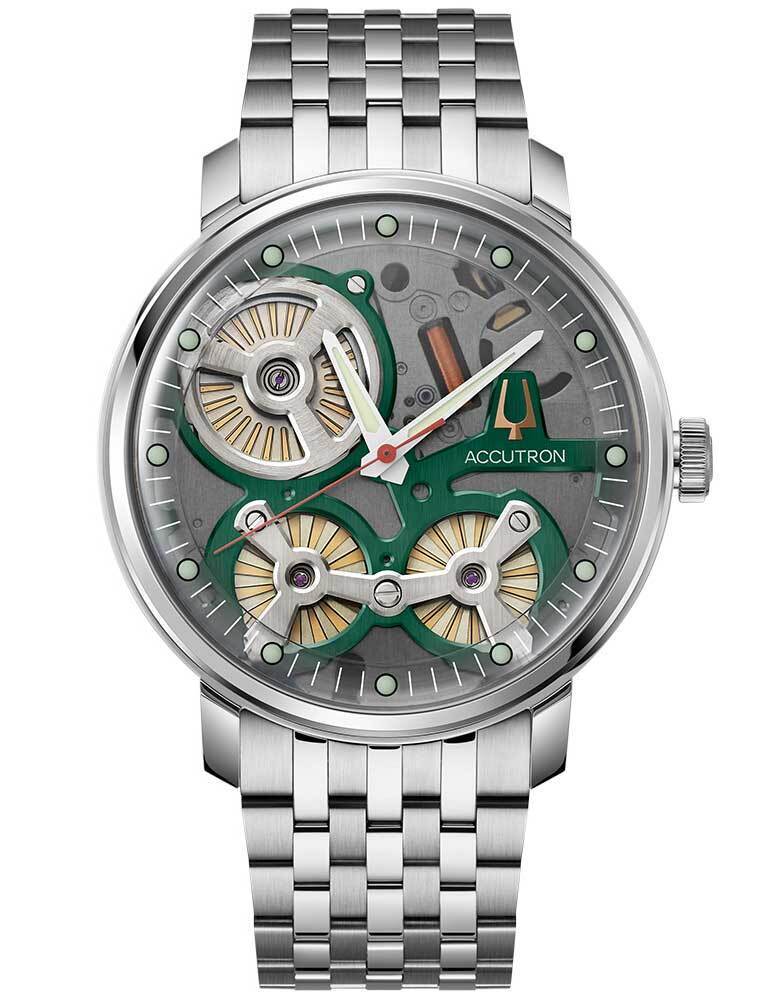 Bulova Accutron Spaceview 2020 Silver Stainless Steel Watch 2ES6A006