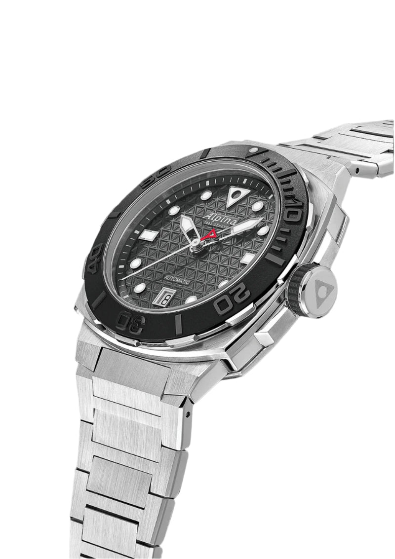 Alpina Seastrong Diver Extreme Automatic Grey Dial Stainless Steel Watch AL-525G3VE6B