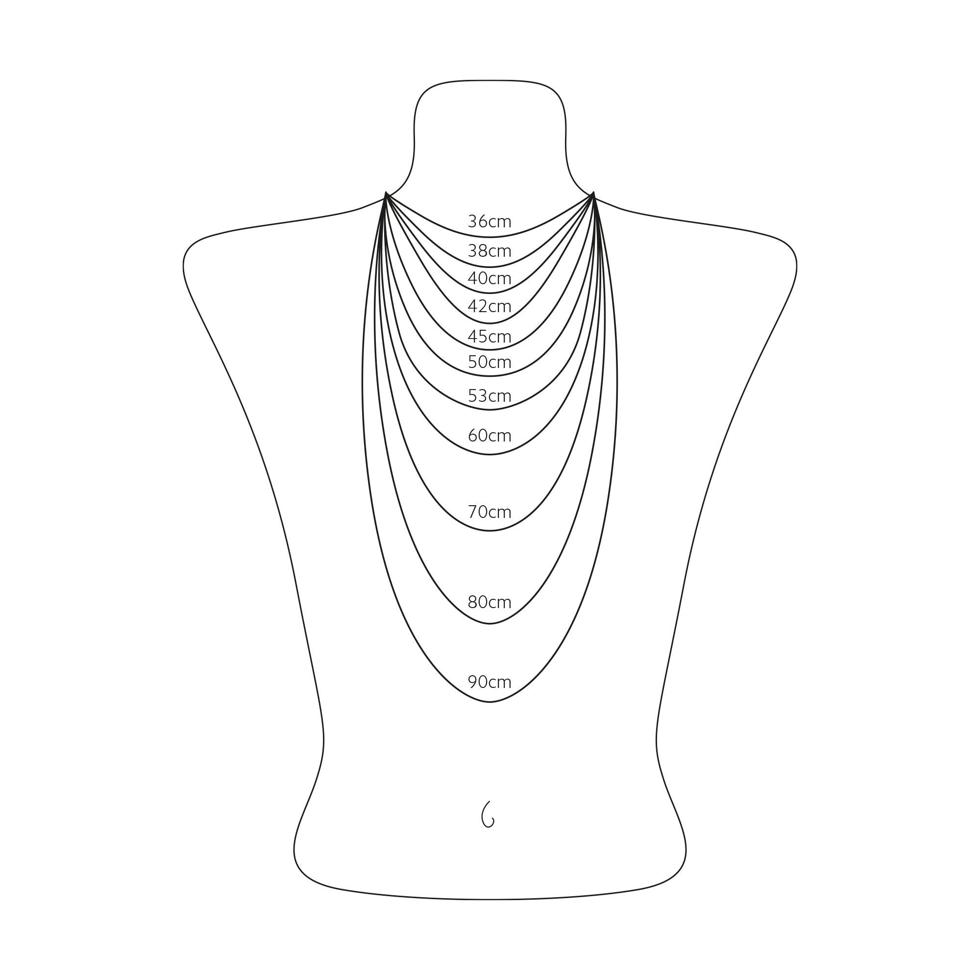 THOMAS SABO Necklace with letter pendant G and white zirconia - silver