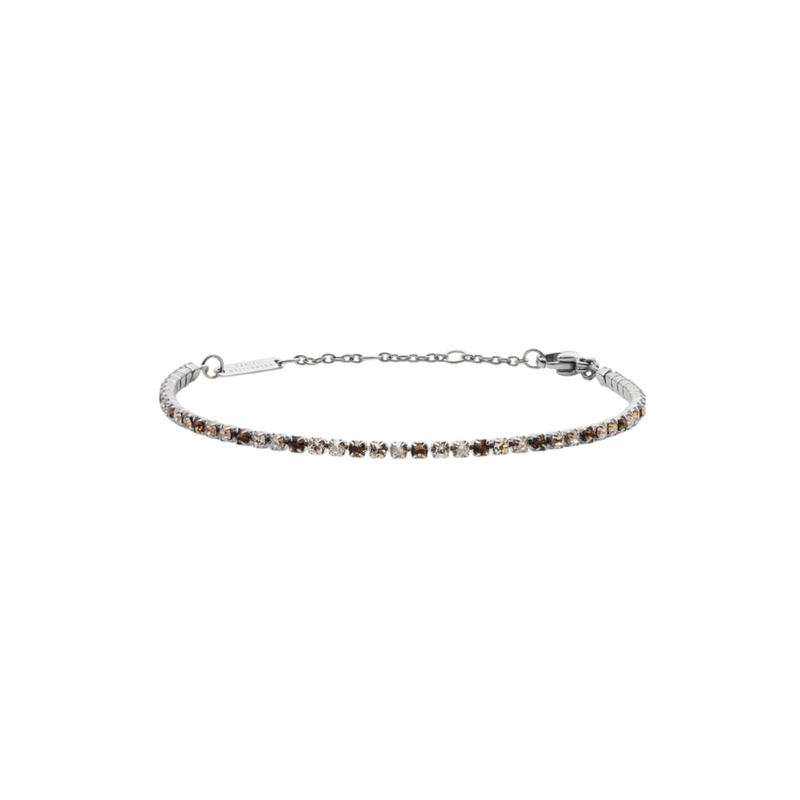 Daniel Wellington Classic Tennis Honey Combo Silver Bracelet DW00401114