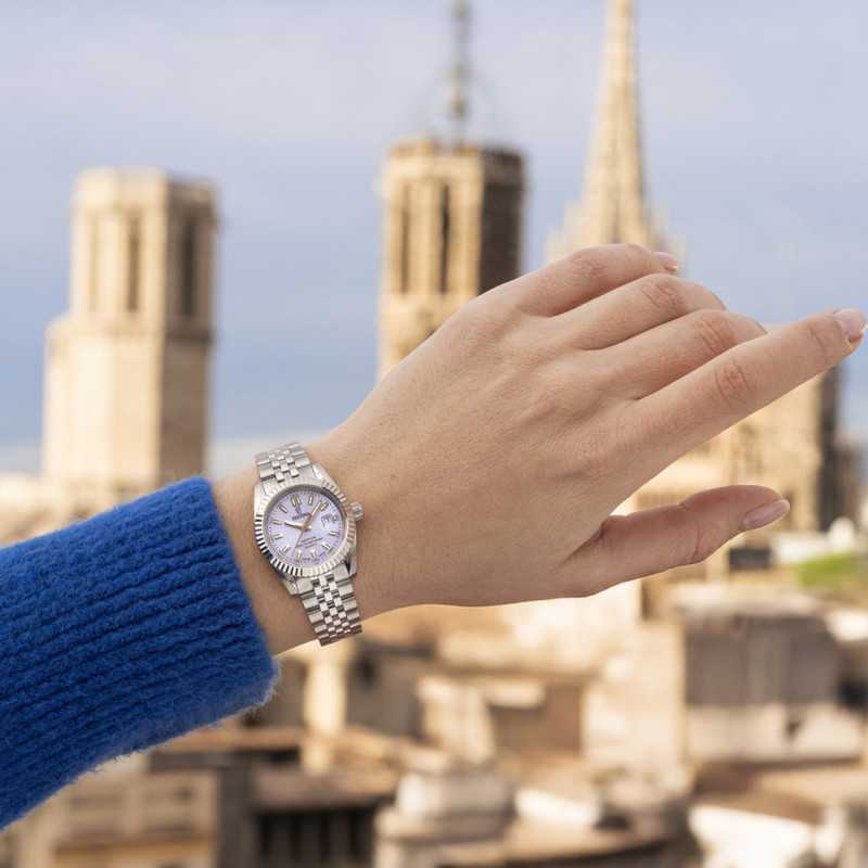 Festina Swiss Made Classic Blue Dial Stainless Steel Women’s Watch F20087/3