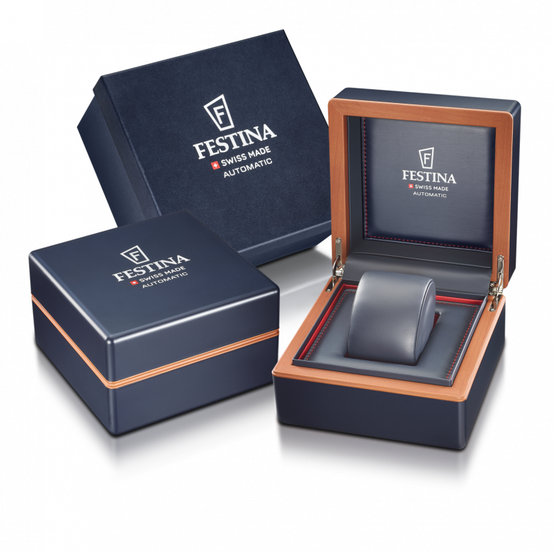 Festina Swiss Made Automatic White Dial Stainless Steel Men’s Watch F20092/1