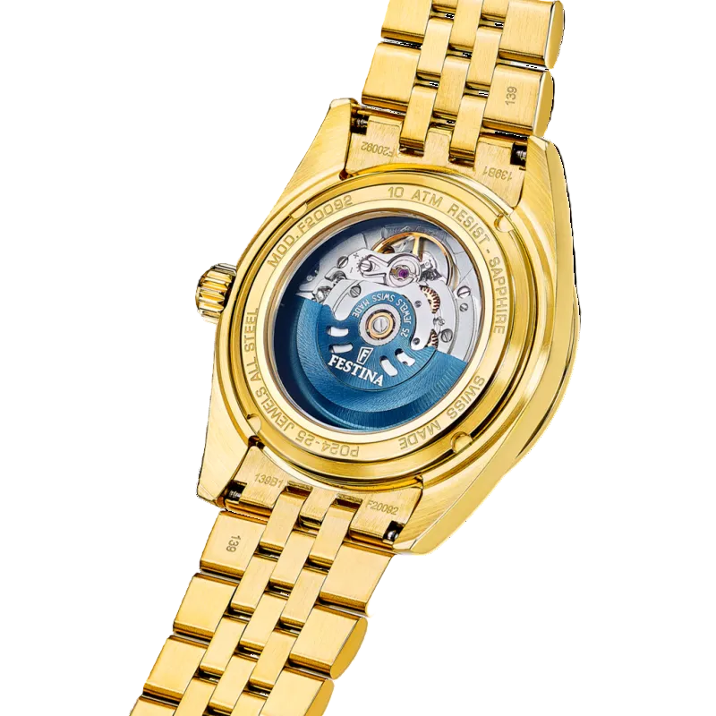 Festina Swiss Made Automatic White Dial Stainless Steel Men’s Watch F20092/1