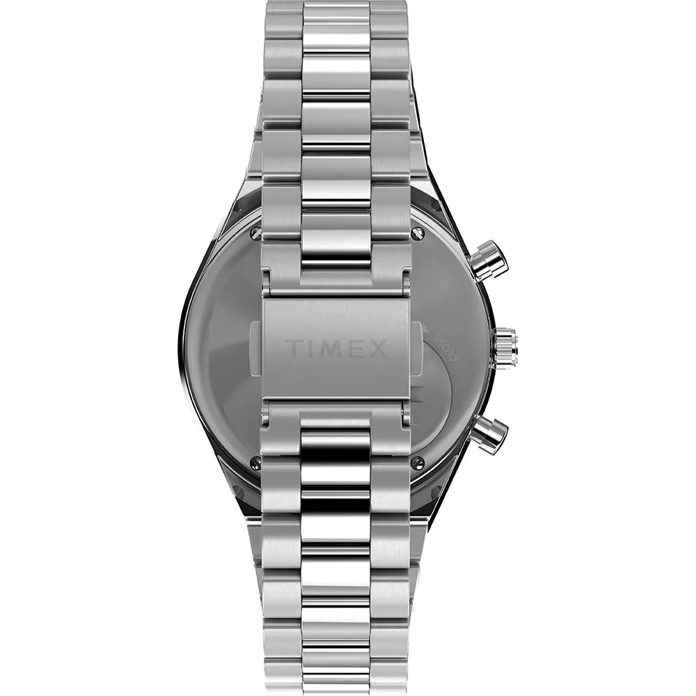Timex Q Chronograph Stainless Steel Watch TW2W51600