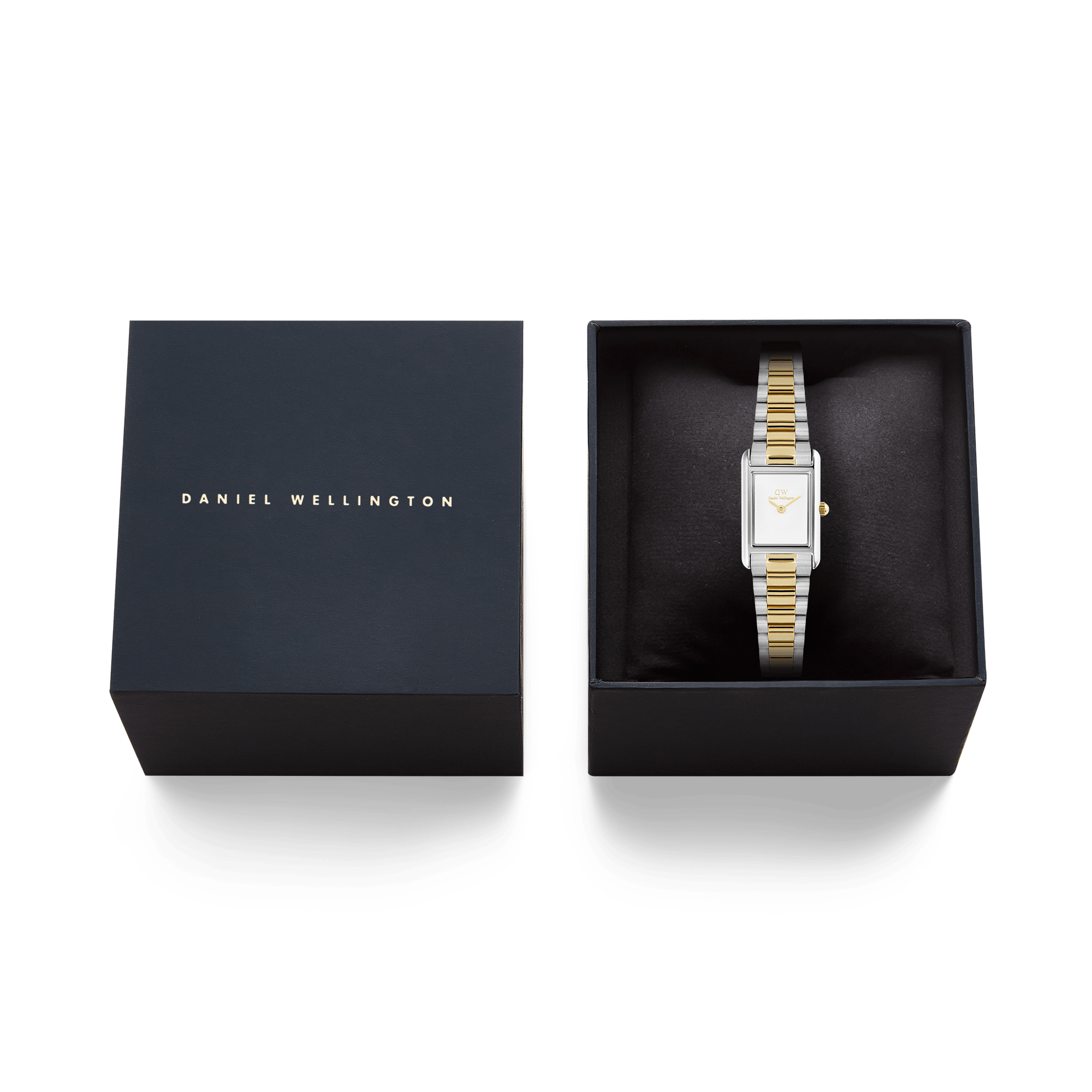 Daniel Wellington Bound Mini 3-Link Two Tone Gold DW00100932