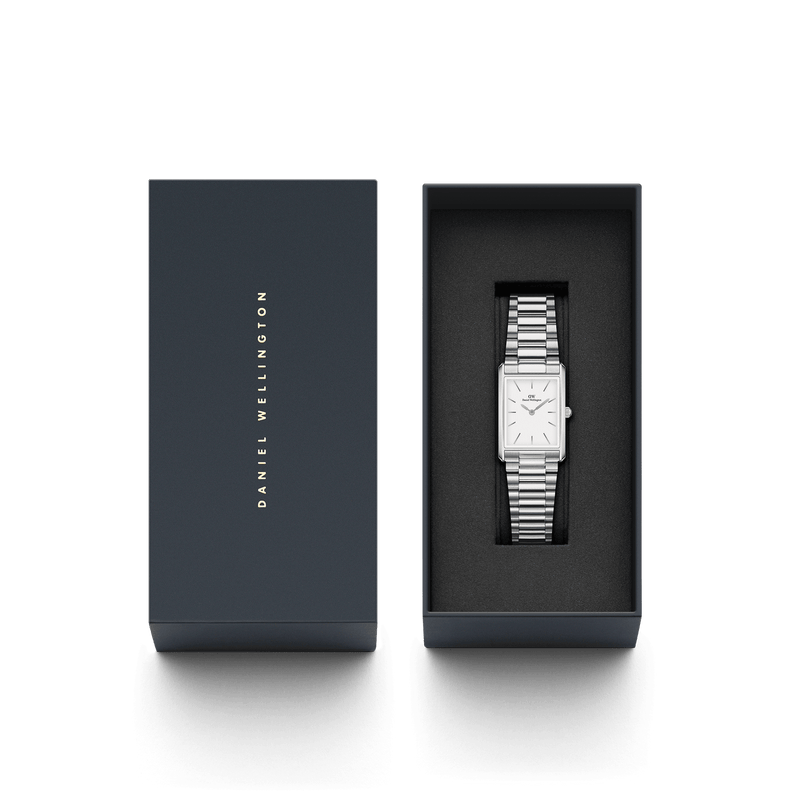 Daniel Wellington Bound 3-Link Silver Watch DW00100700