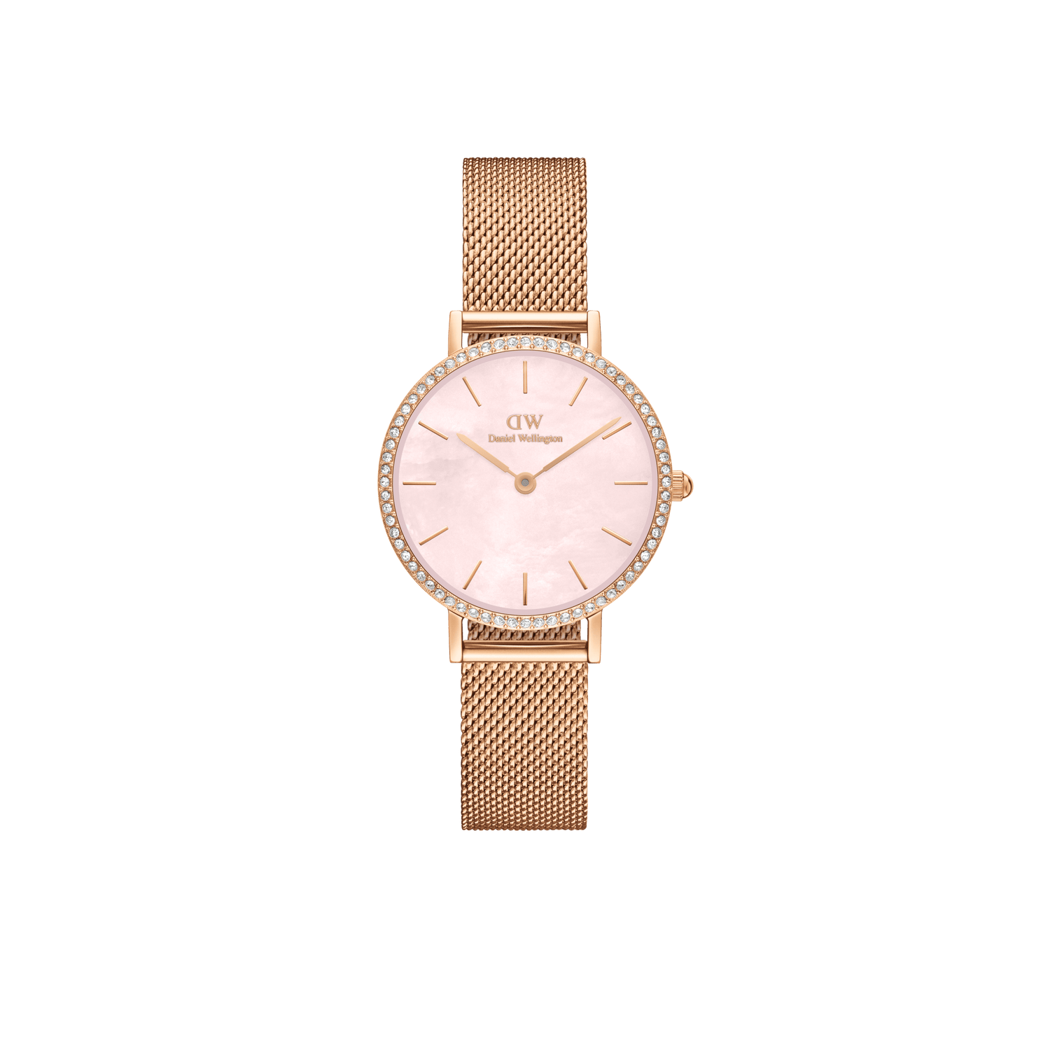 Daniel Wellington Petite Lumine 28mm Bezel Melrose Pink Watch DW00100663