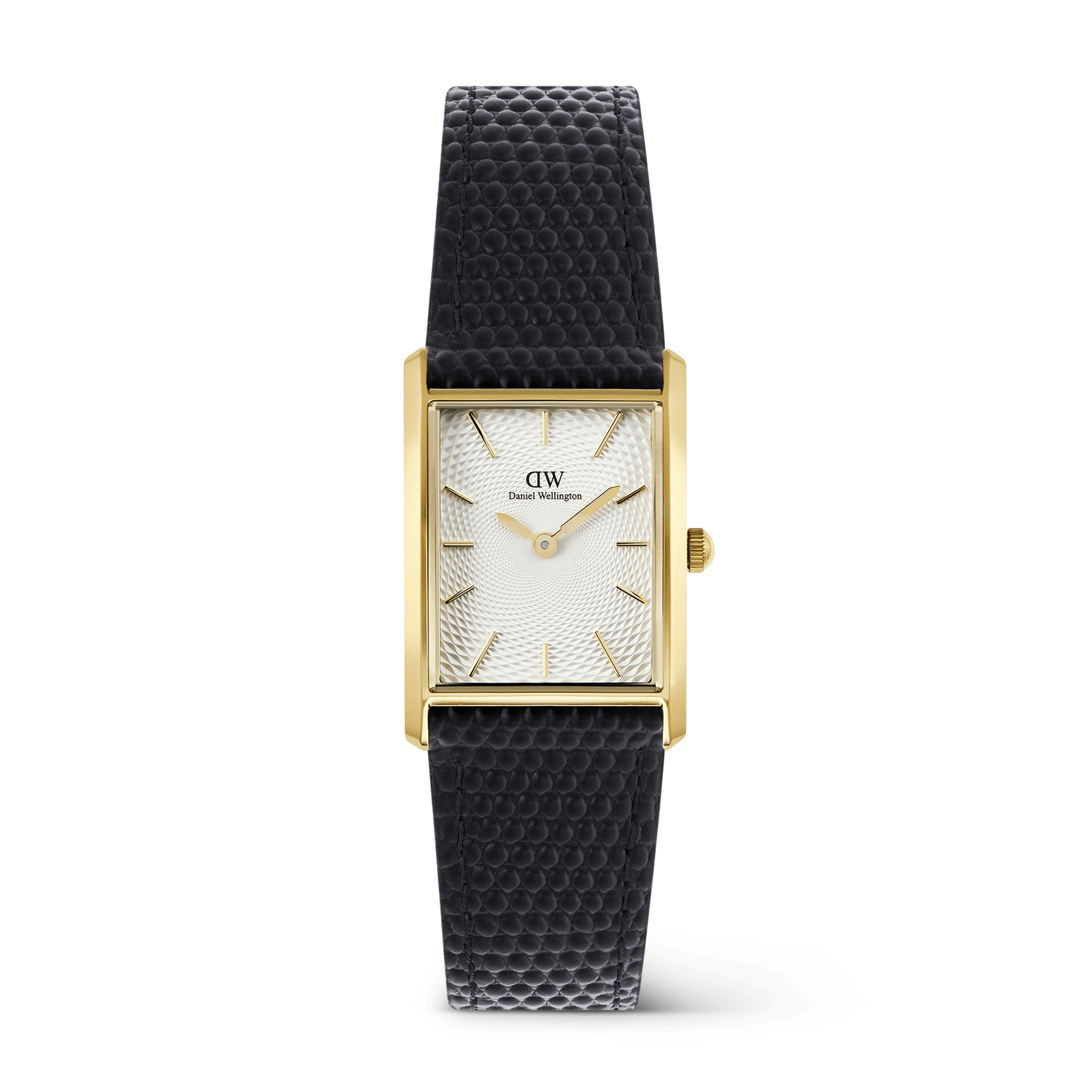 Daniel Wellington Bound Black Lizard Guilloché Gold DW00100899