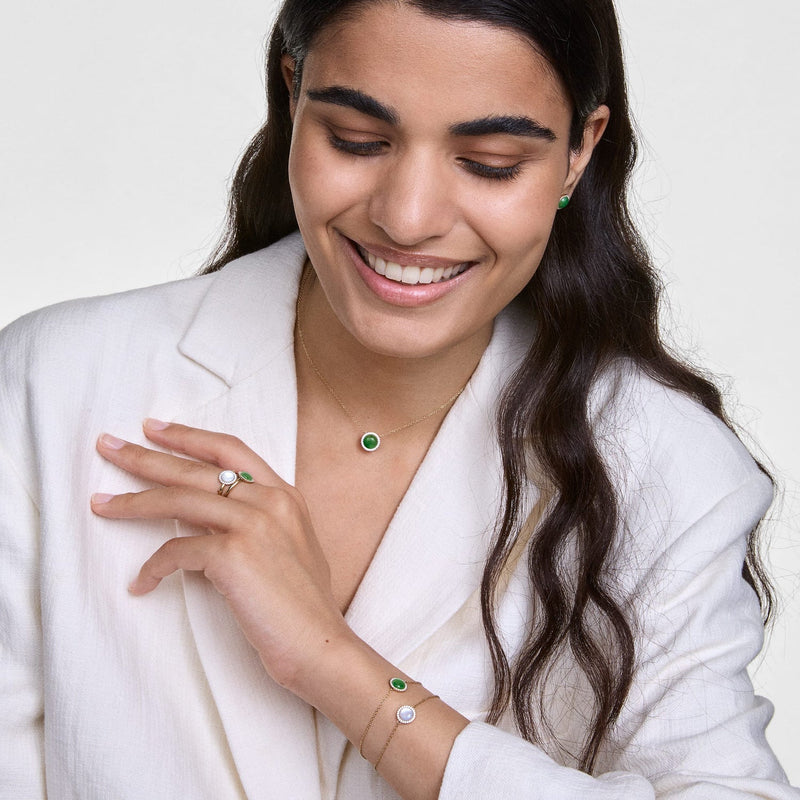 Daniel Wellington Audrey Jade Rose Gold Ring