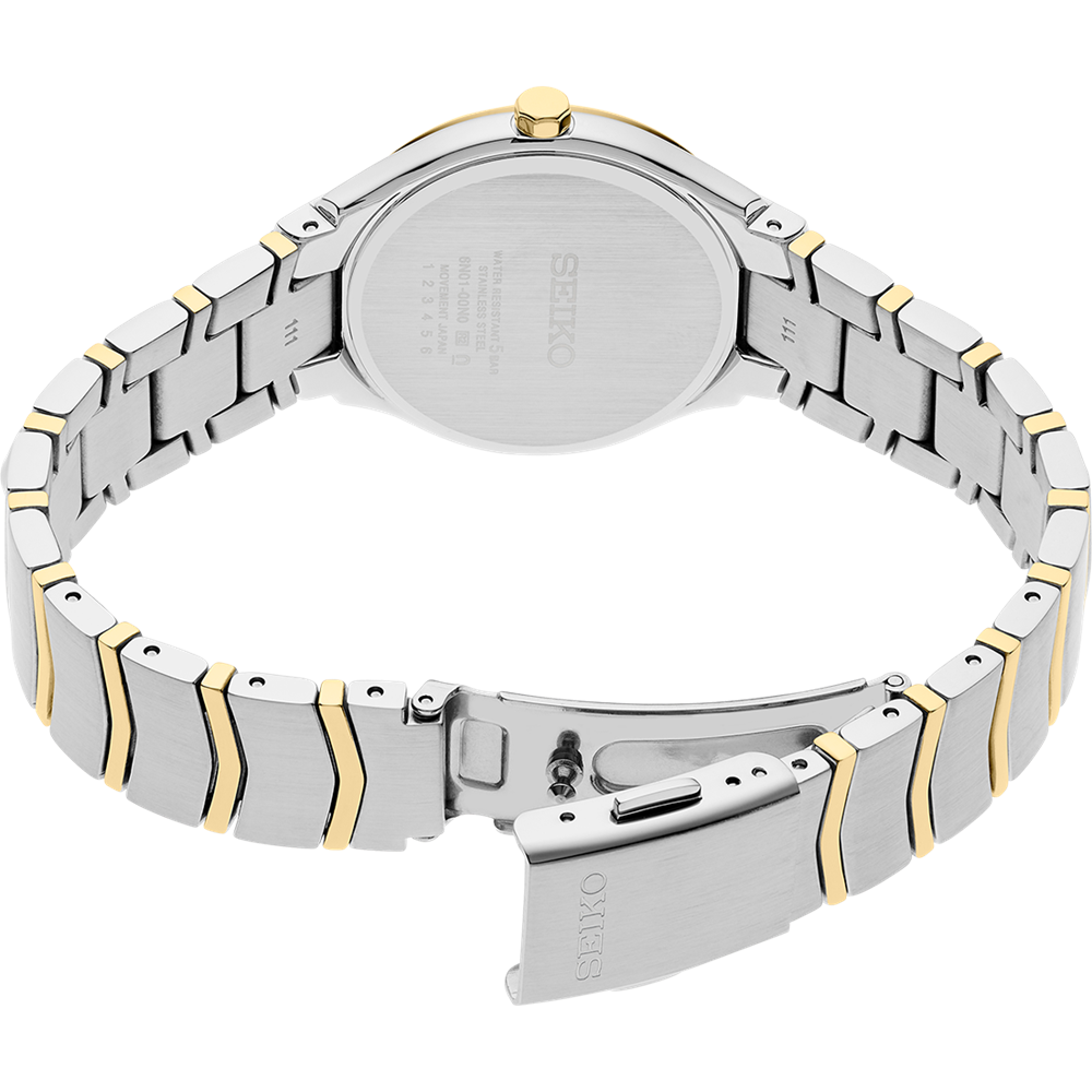 Seiko Conceptual Champagne Dial Ladies Watch SUR550P - Detail