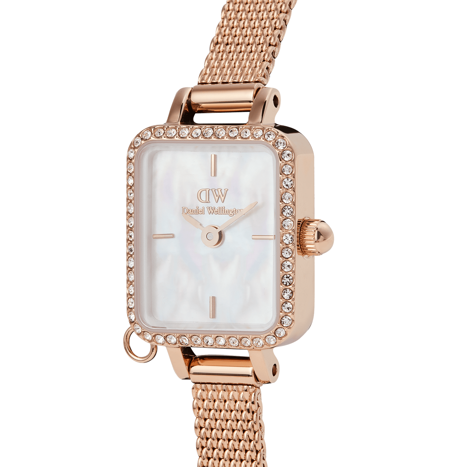 時計 Daniel Wellington Quadro Pressed Melrose Quadro - Square watch for women in rose gold | DW