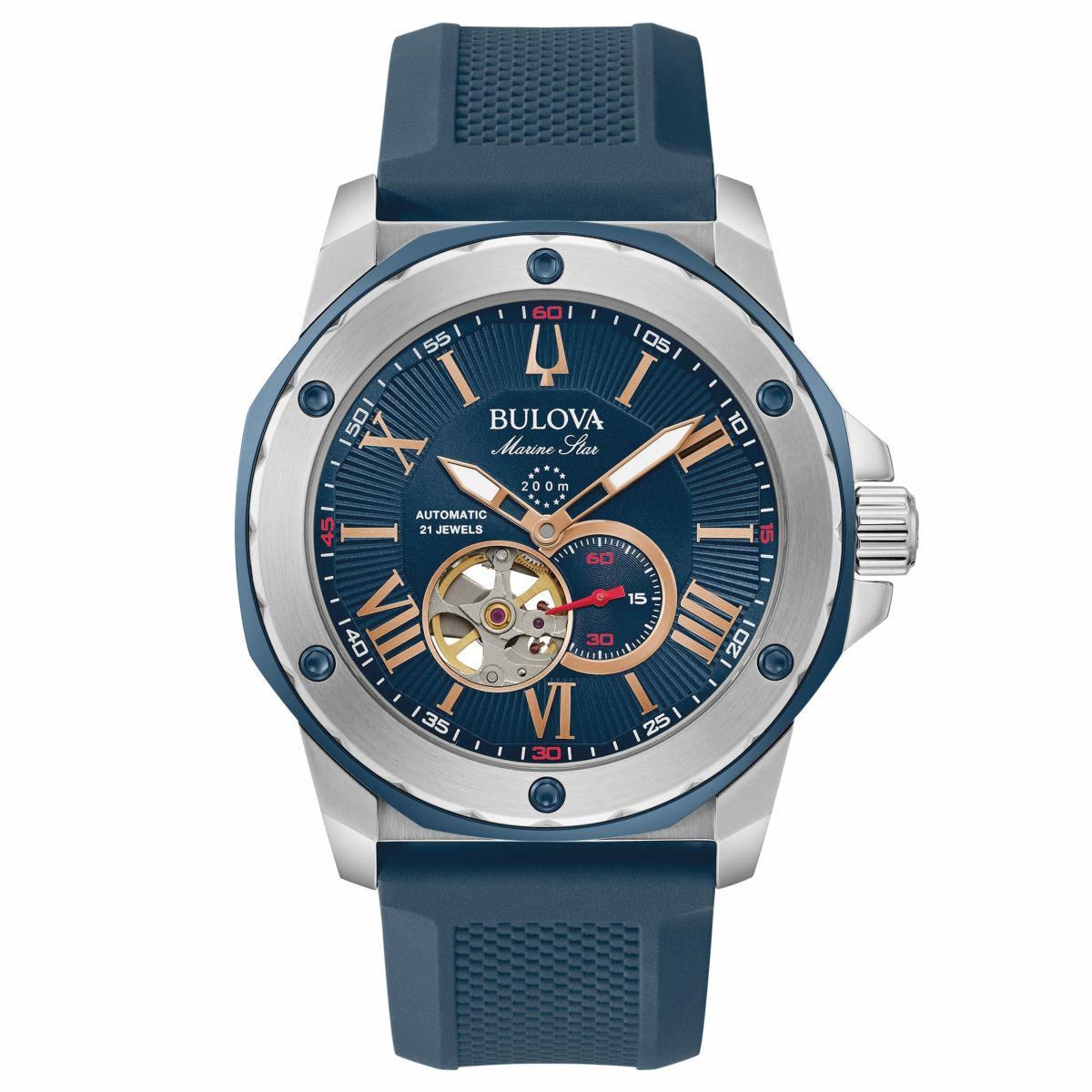 Bulova Mens Marine Star Watch 98A282