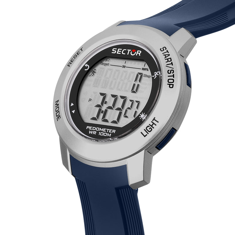 Sector EX-37 Blue Digital Watch R3251284002