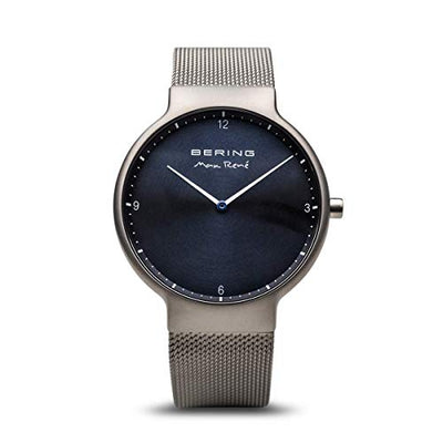 Bering Max René Brushed Grey Mesh Watch