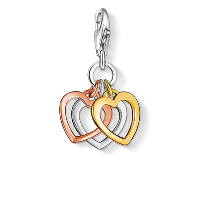 Thomas Sabo Charm Pendant "Three Hearts"