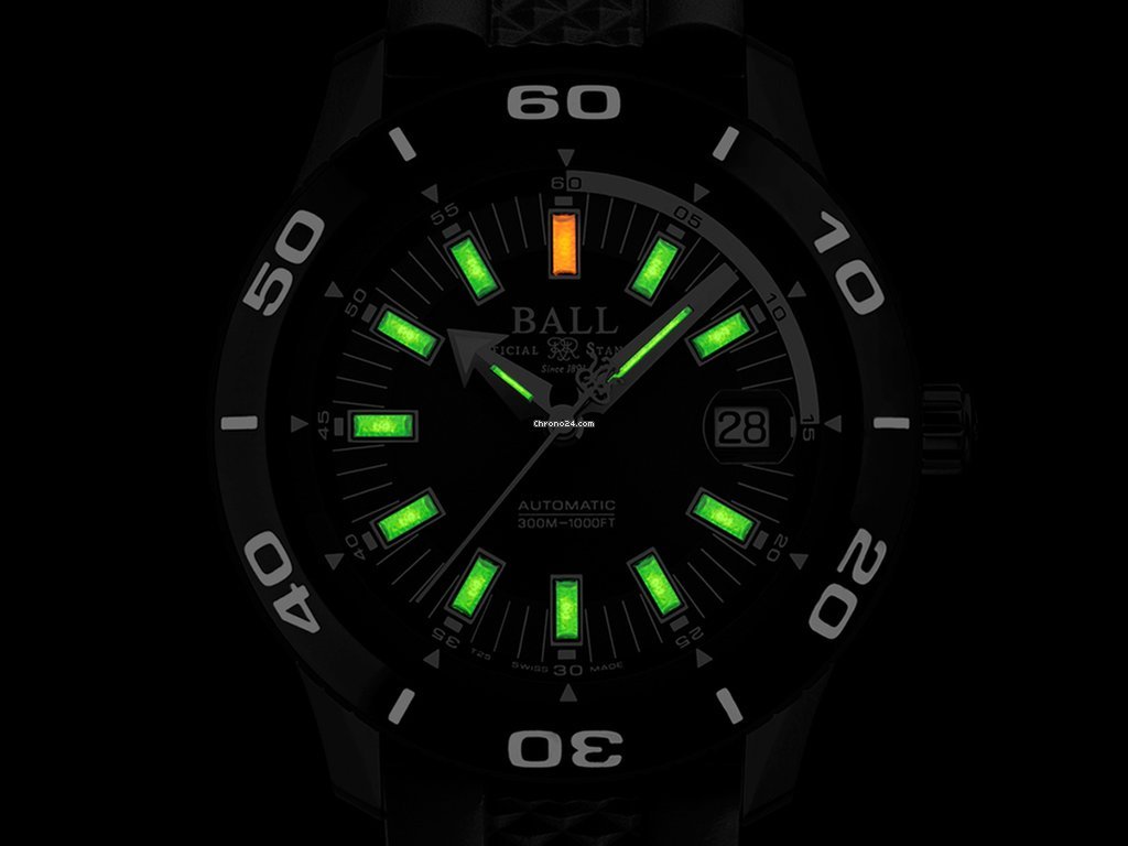 Ball Fireman NECC Black Titanium DM3090A-P4J-BK