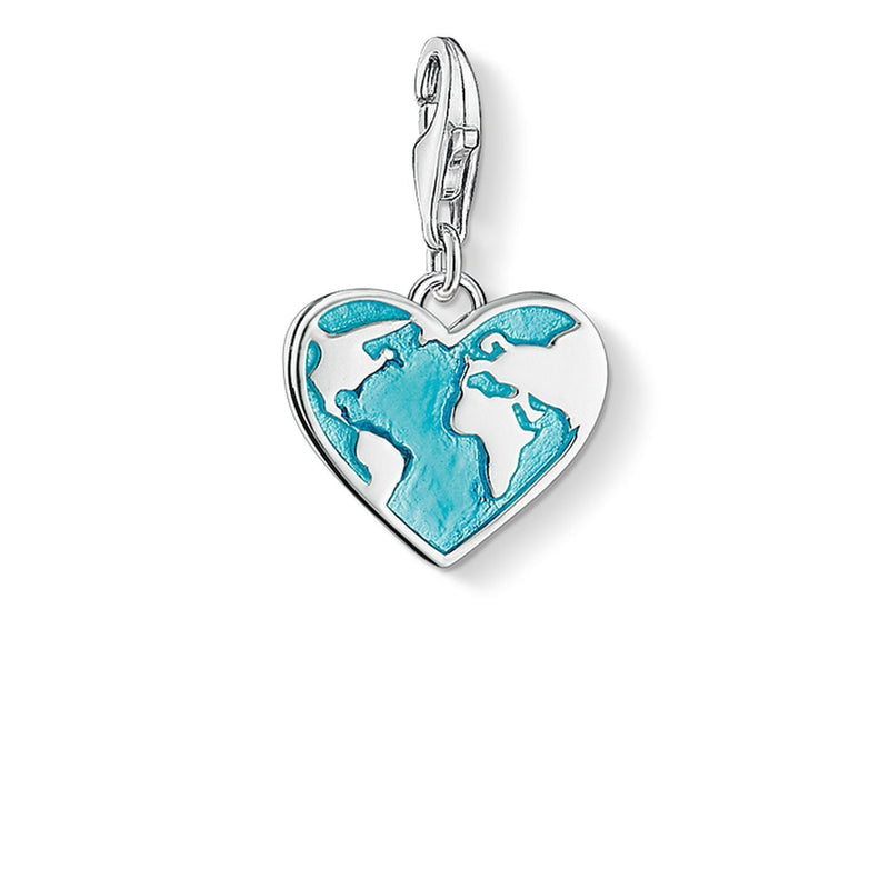 Thomas Sabo Charm Pendant "Heart Globe"