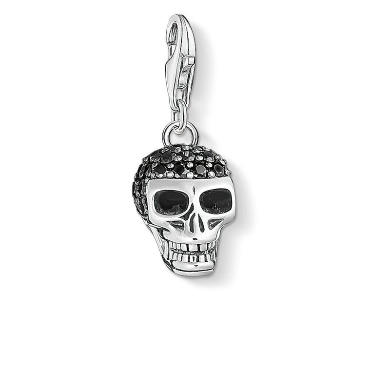 Thomas Sabo Charm Pendant "Skull Pave"