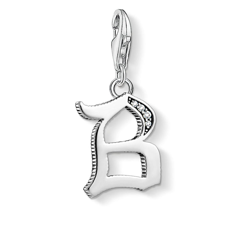 Thomas Sabo Charm Pendant "Letter B Silver"