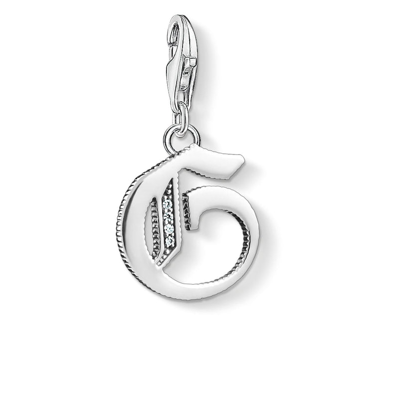 Thomas Sabo Charm Pendant "Letter G Silver"