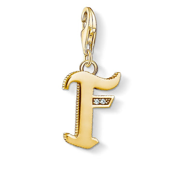 Thomas Sabo Charm Pendant "Letter F Gold"